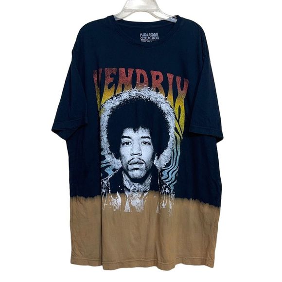 Urban Outfitters Other - Urban Outfitters Jimi Hendrix Bleach Type Vintage Style Rock Tshirt